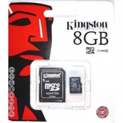 Tarjeta Micro SD 8 GB Kingston