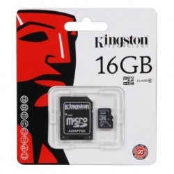 Tarjeta Micro SD 16 Gb Kingston