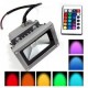 Foco LED 16 Colores RGB 10w